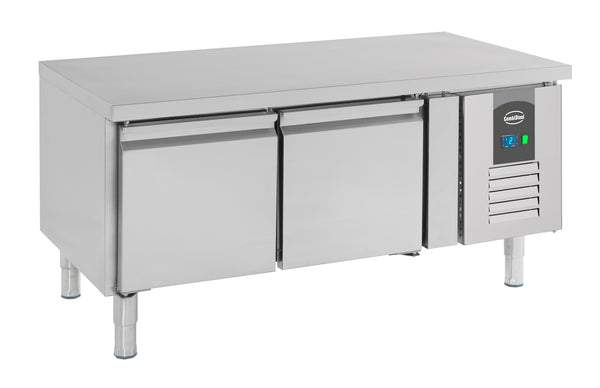 Combisteel Kühltisch 650 Hoch 2 Türen, 1360 x 700 x 650 mm