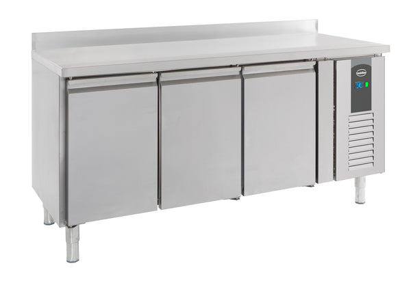 Combisteel Kühltisch Aufkantung 3 Türen