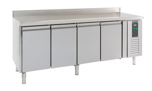 Combisteel Kühltisch Aufkantung 4 Türen