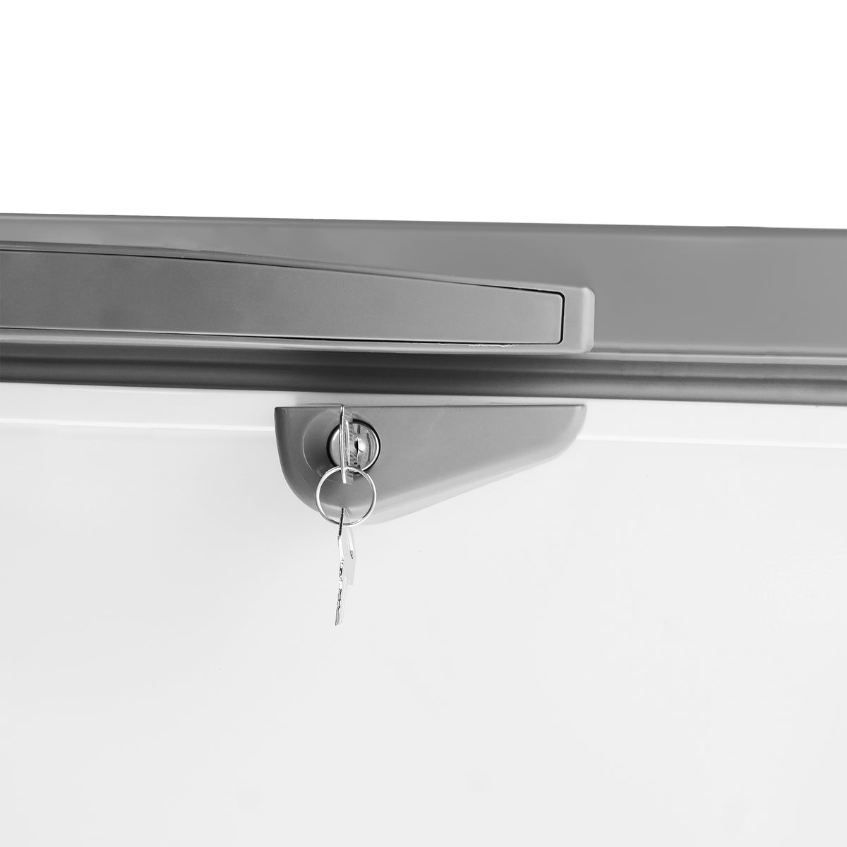 Combisteel Tiefkühltruhe Edelstahl Deckel 402 L