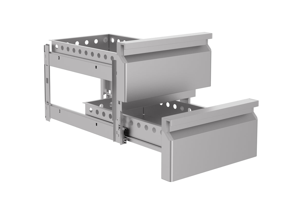 Combisteel 2 Schubladen Unit für 7450.0755-0760-0765 Combisteel Gibt Keine Garantie auf den Einbau Eines Schubladeneleme
