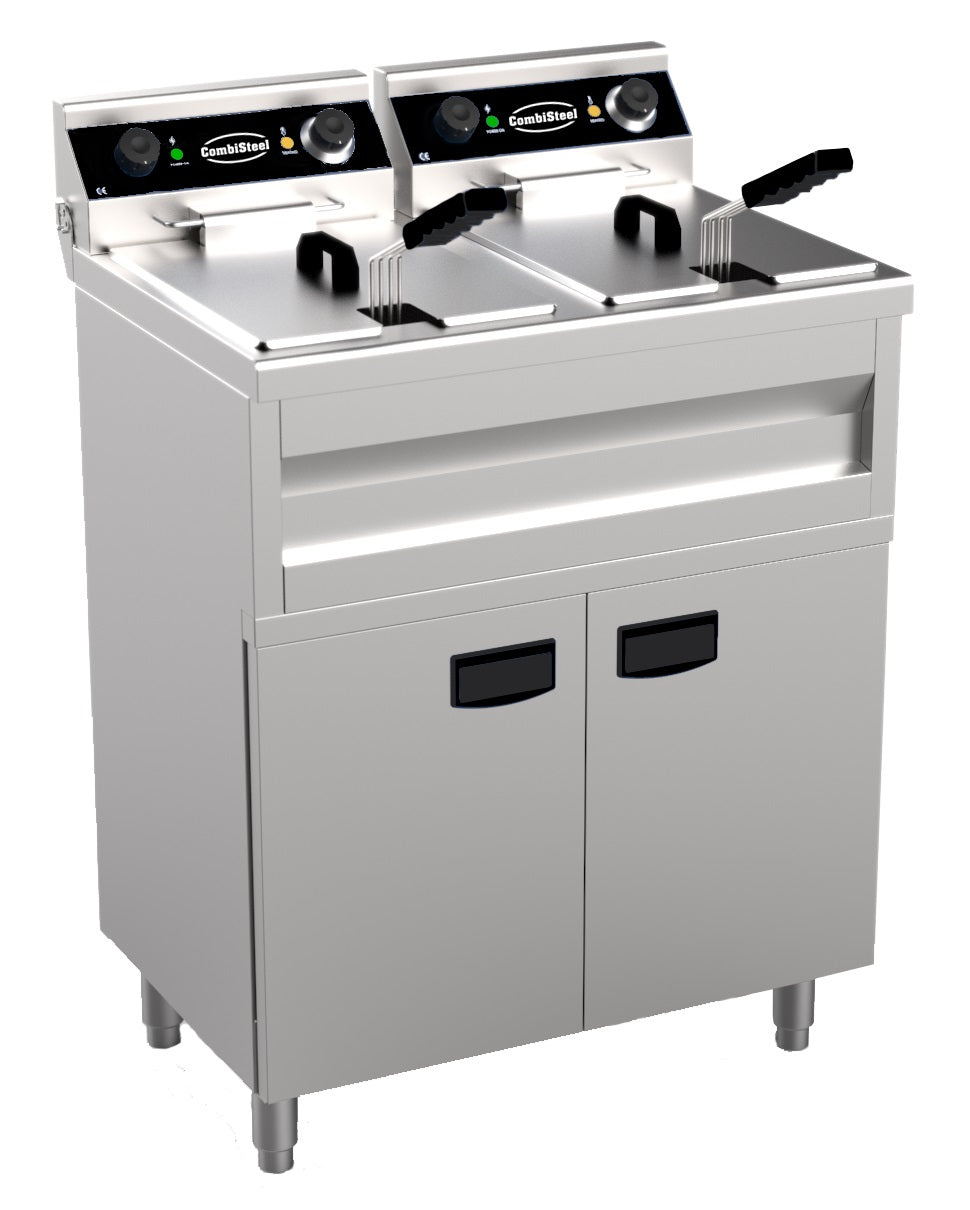 Combisteel Elektro Friteuse 2 x 9l
