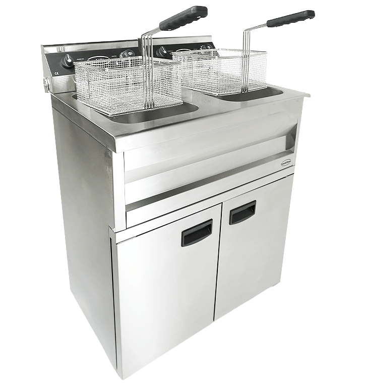 Combisteel Elektro Friteuse 2 x 9l