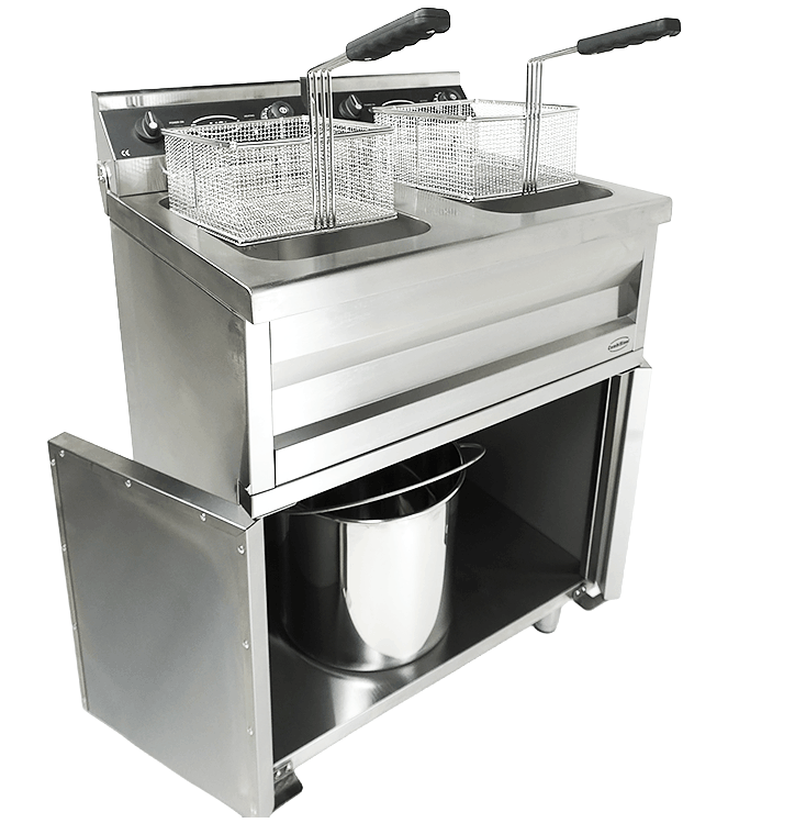 Combisteel Elektro Friteuse 2 x 9l