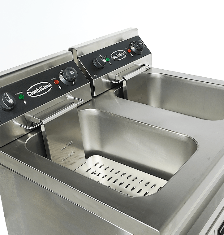 Combisteel Elektro Friteuse 2 x 9l