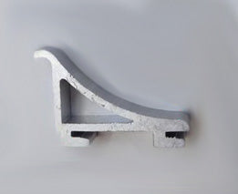 Combisteel Set 4 Clips für Rost Kühlschrank 7455.139x und 7455.19xx