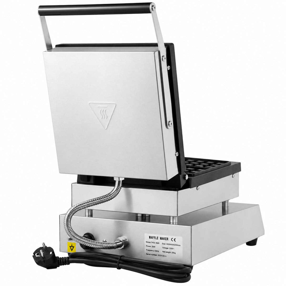 Combisteel Waffeleisen, 300 x 450 x 250 mm