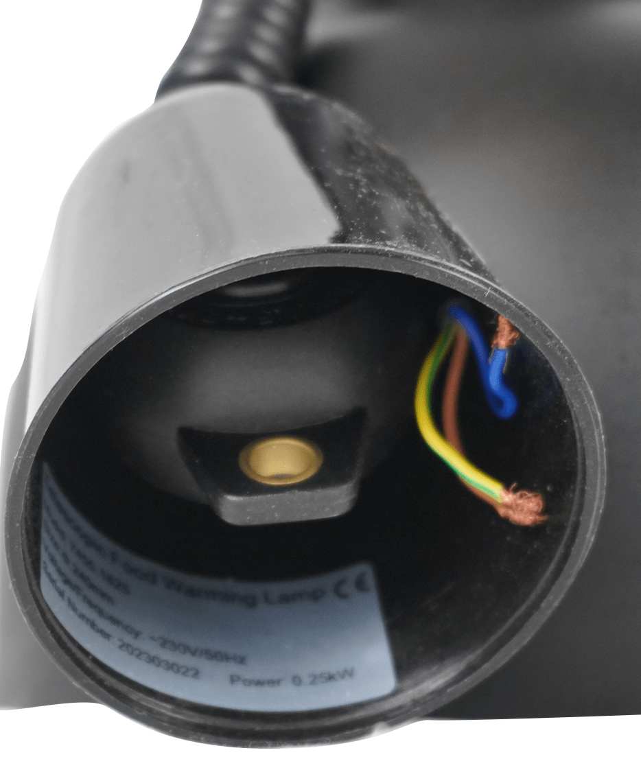 Combisteel Cs Wärmelampe CH-01 Schwarz
