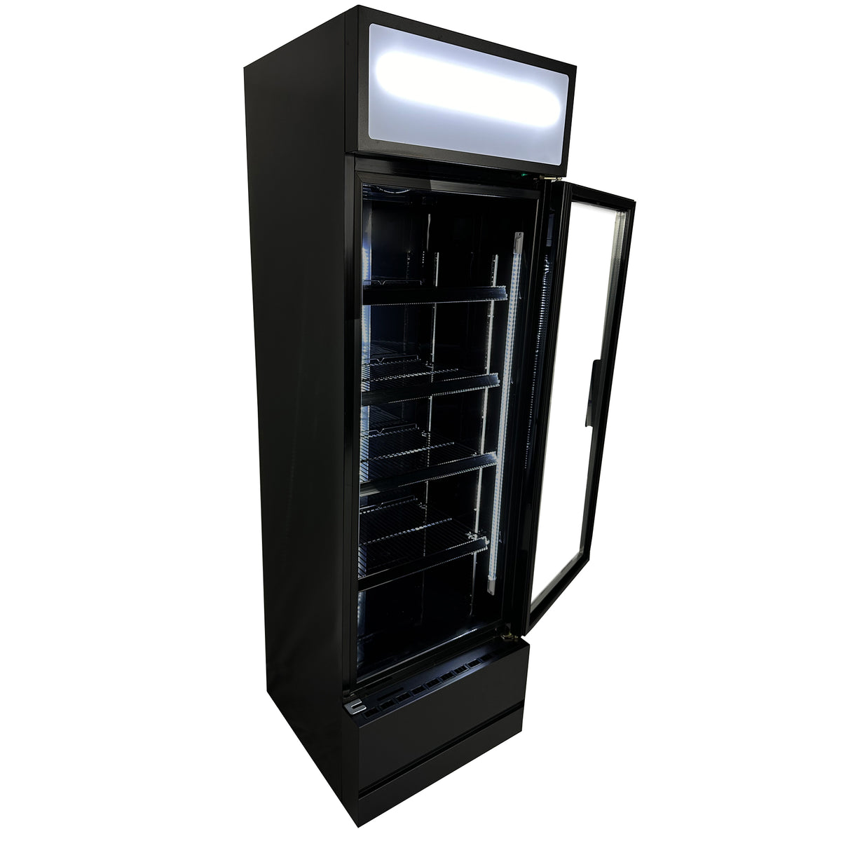 Combisteel Kühlschrank Glastür FCU-370 Bl