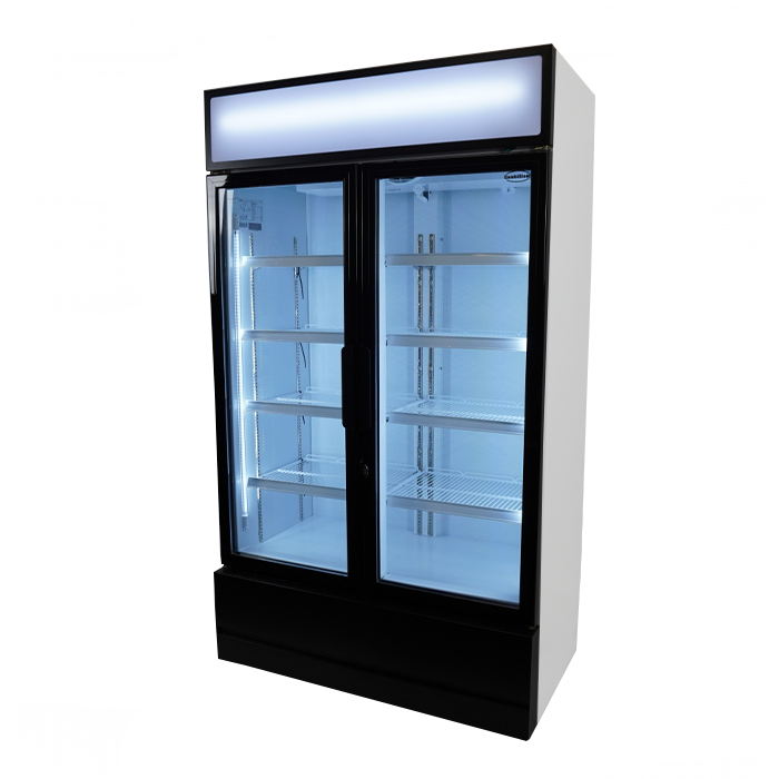 Combisteel Kühlschrank 2 Glastüren FCU-750