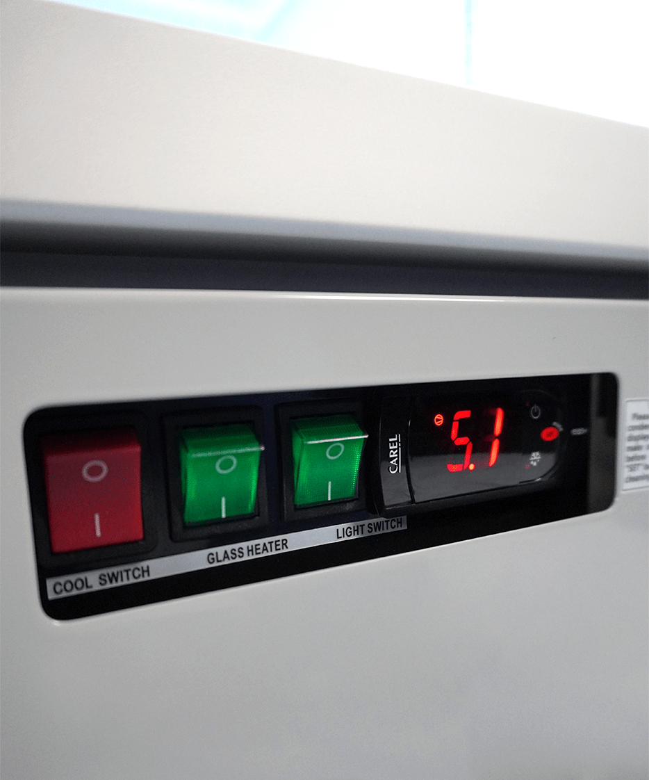 Combisteel Kühlschrank 3 Glastüren JDE-1530R