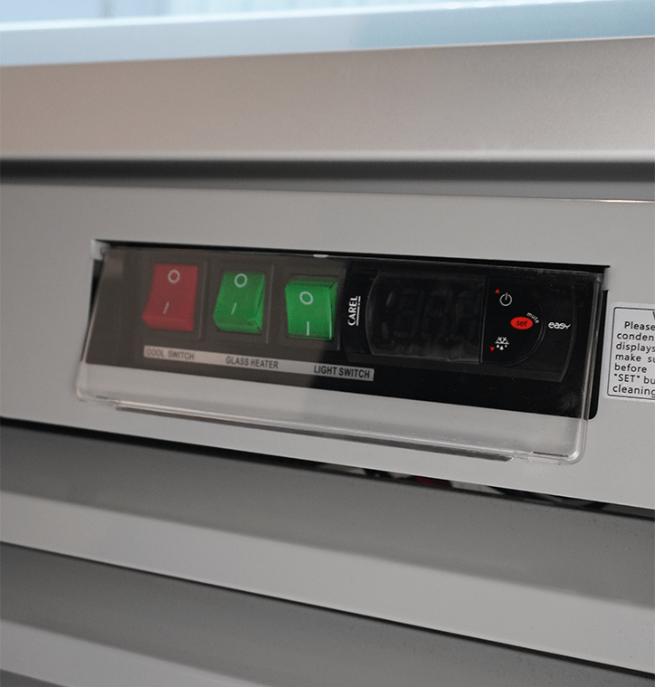 Combisteel Tiefkühlschrank 1 Glastür JDE-600F