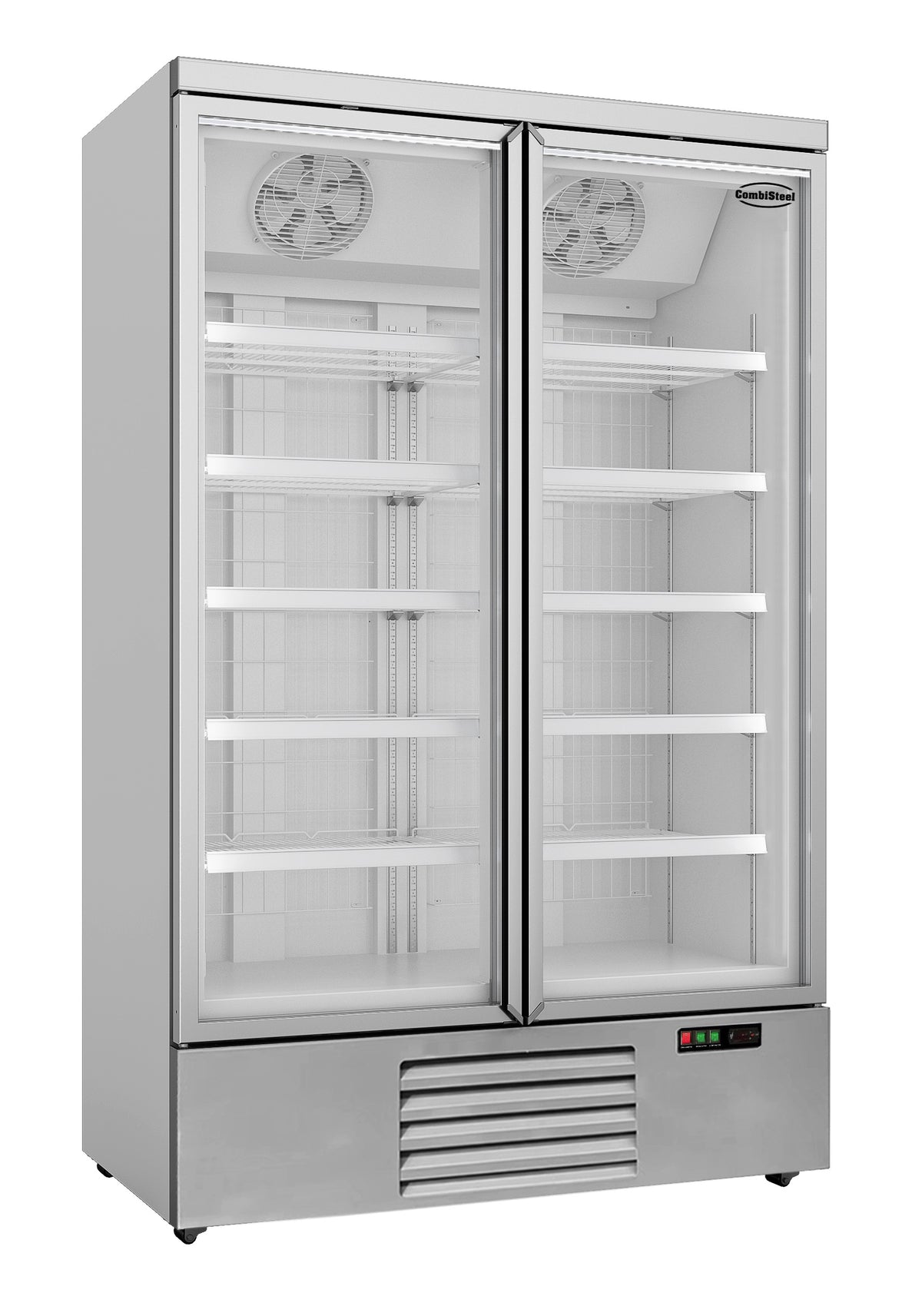 Combisteel Tiefkühlschrank 2 Glastüren JDE-1000F **achtung, Es Liegt Ein Erhöhter Einschatlstrom Vor, Sodass Ein Leitung
