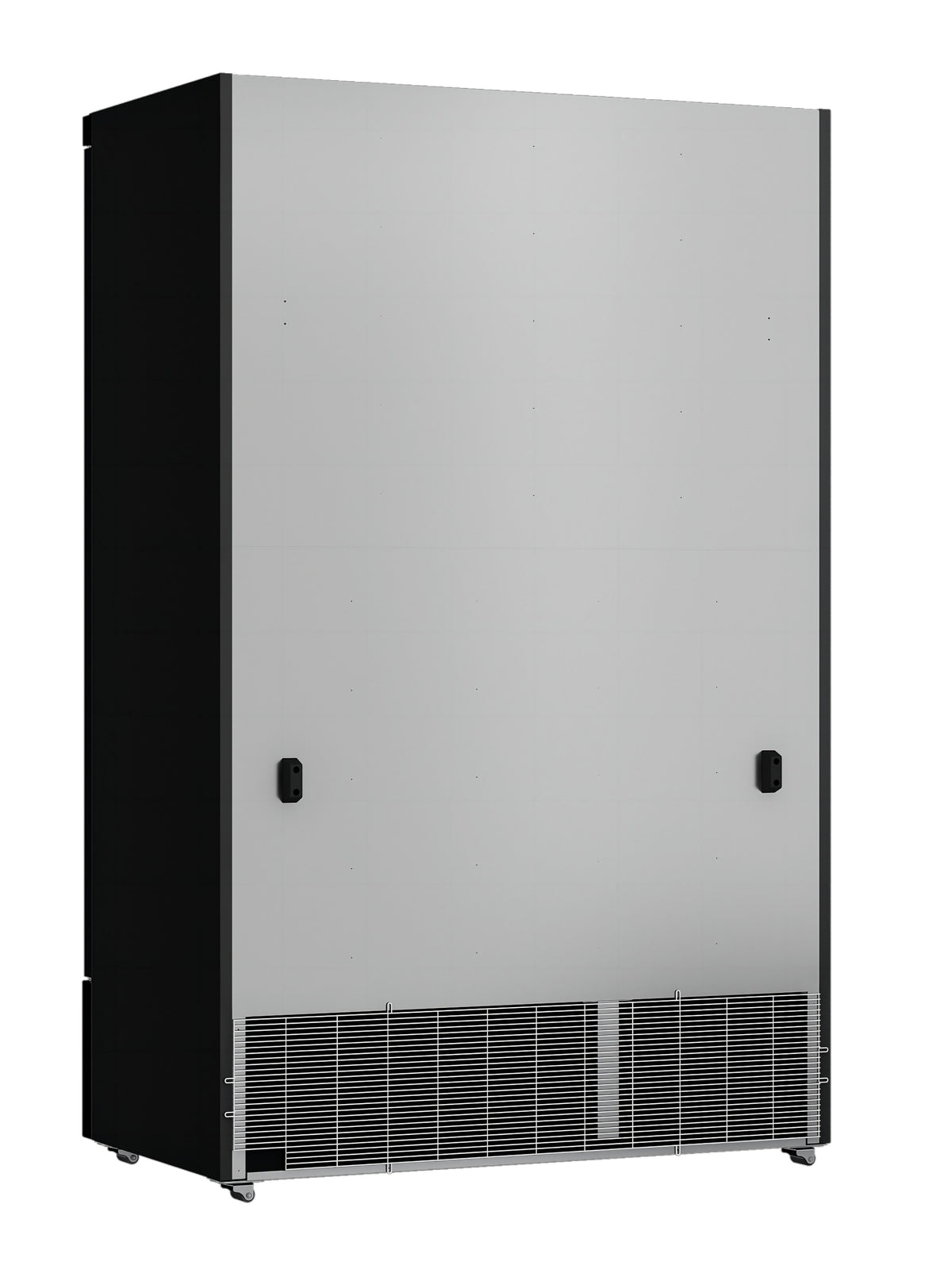 Combisteel Kühlschrank 2 Glastüren Schwarz JDE-1000R Bl