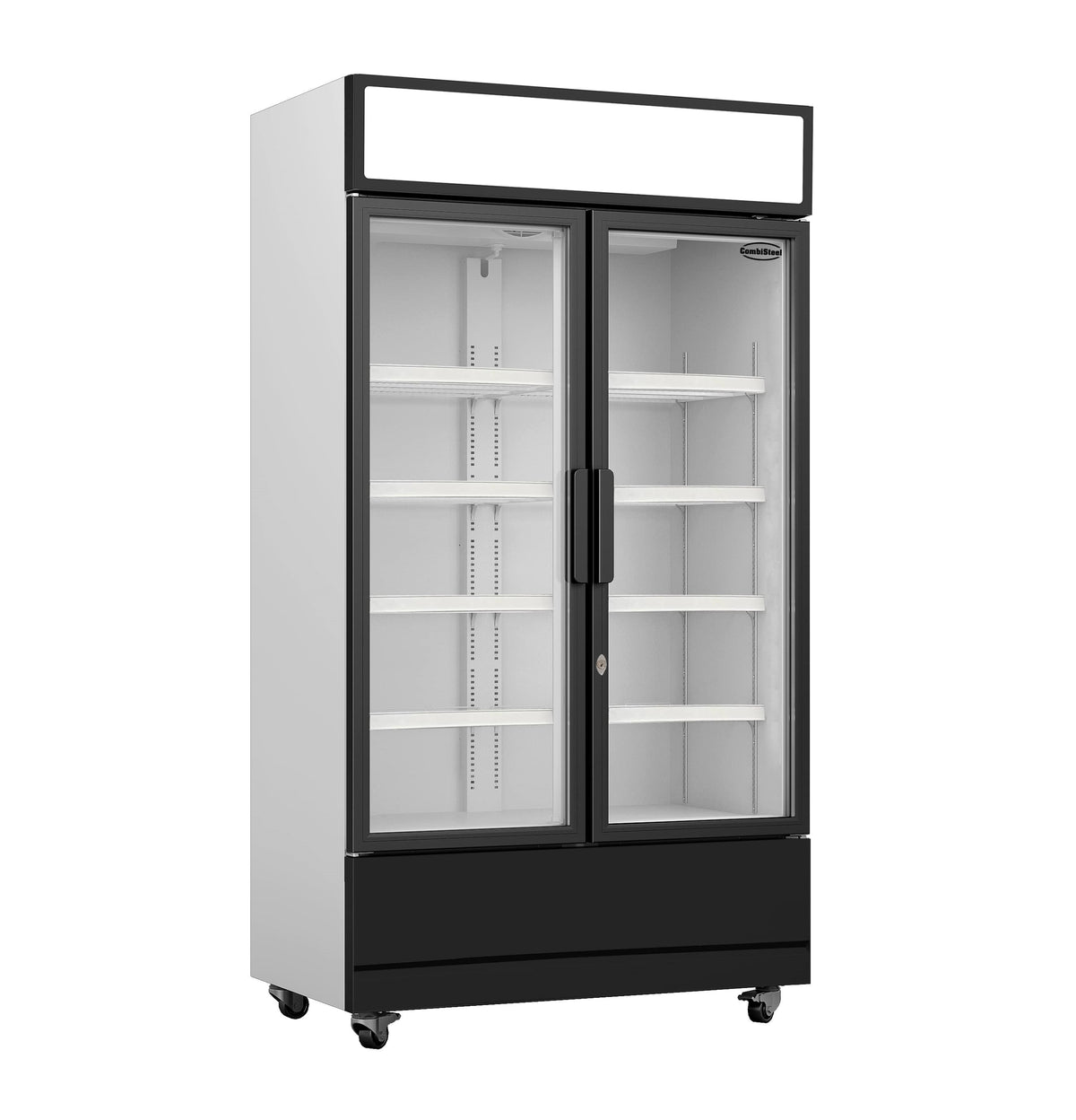 Combisteel Kühlschrank 2 Glastüren FCU-750