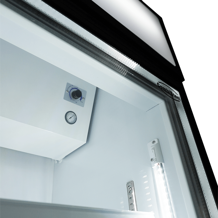 Combisteel Kühlschrank 3 Glastüren FCU-1200