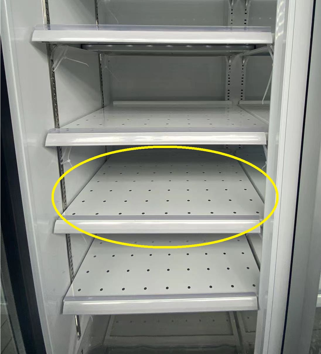Combisteel Perforiertes Rost Links/rechts Weiß für 7455.2200-2205-2210-2400-2410-2416