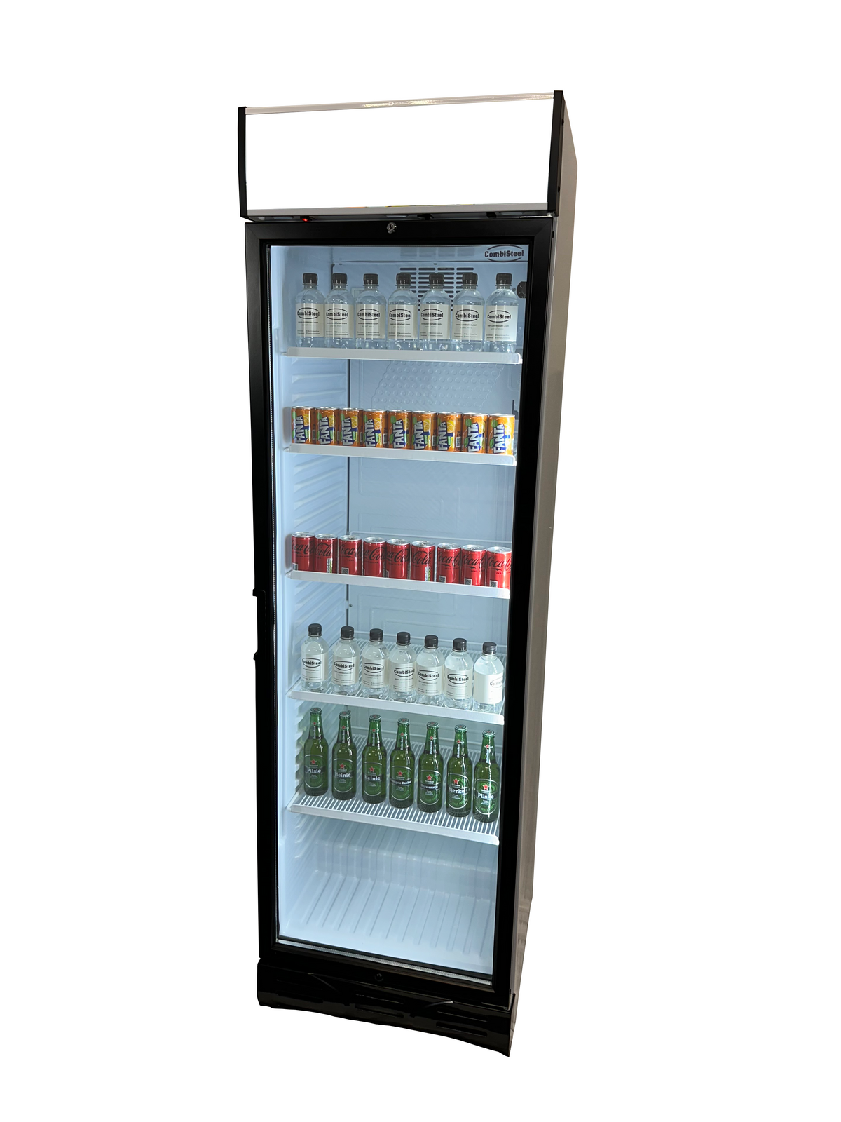Combisteel Kühlschrank 1 Glastür, 595 x 620 x 2000 mm