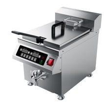 Stalgast Induktions-Fritteuse, 8 Liter, 290x490x418 mm (BxTxH), 3.5 kW