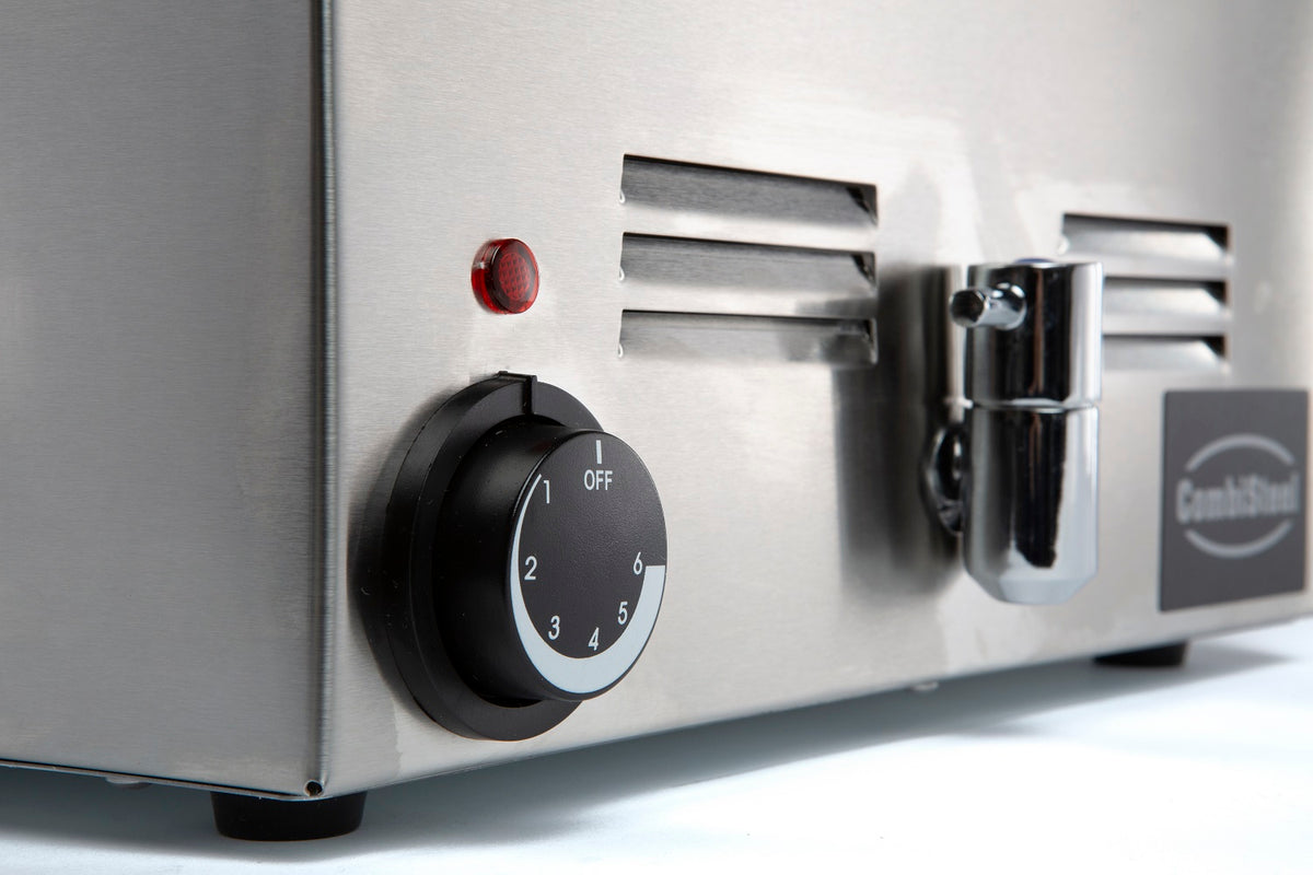 Combisteel Bain-marie mit Ablasshahn