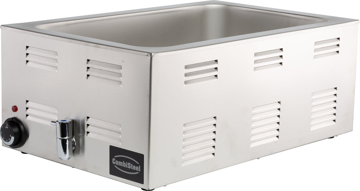 Combisteel Bain-marie mit Ablasshahn