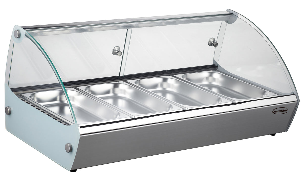 Combisteel Wärmevitrine 4 1/3 GN