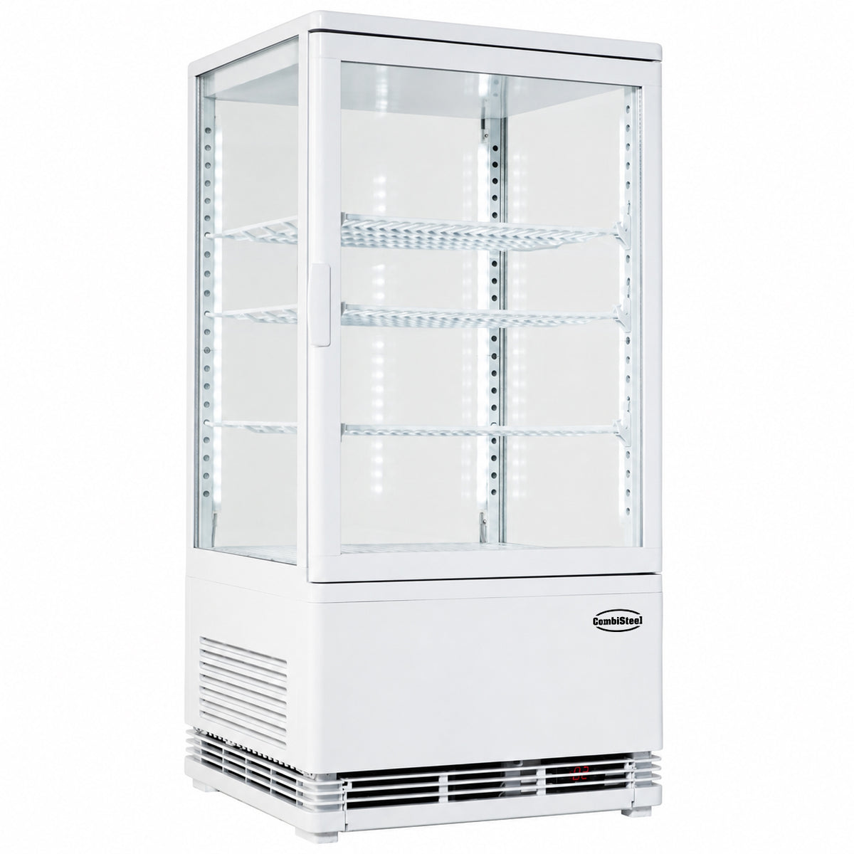 Combisteel Kühlvitrine 68l Weiss