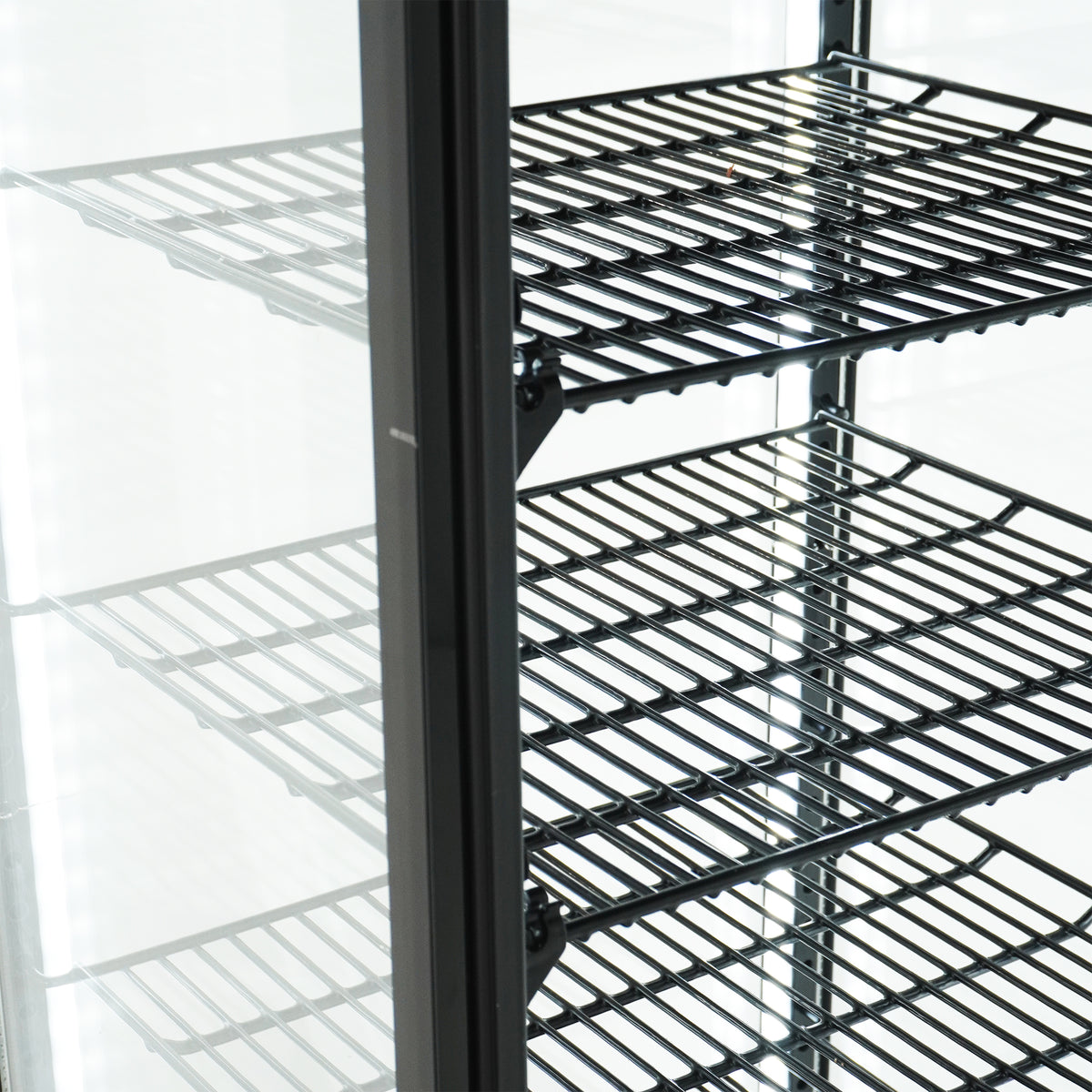 Combisteel Kühlvitrine 98l Schwarz