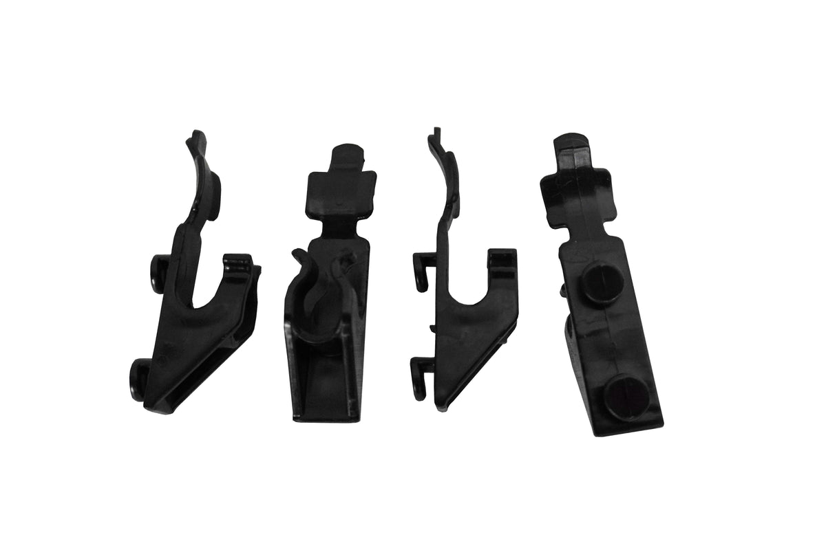 Combisteel Set 4 Clips Schwarz für 7487.0170-0175-0180 Neue Serien
