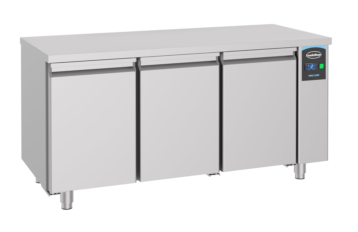Combisteel Kühltisch 3 Türen Exkl. Motor, Serie 700