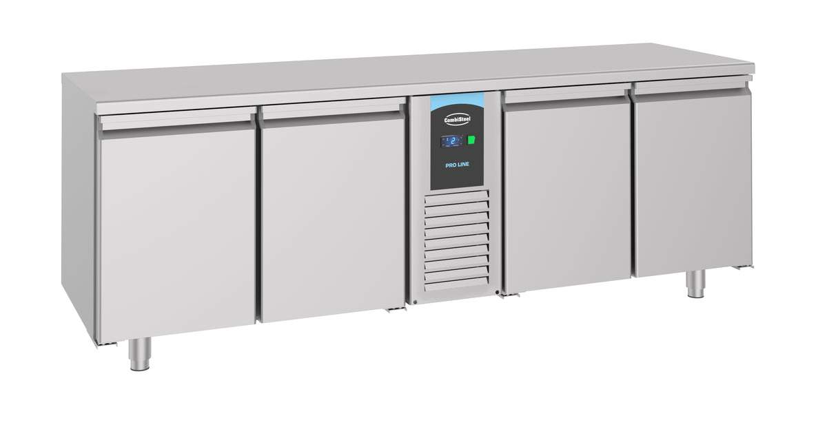 Combisteel Kühltisch 4 Türen Monoblock Energy Line, Serie 700