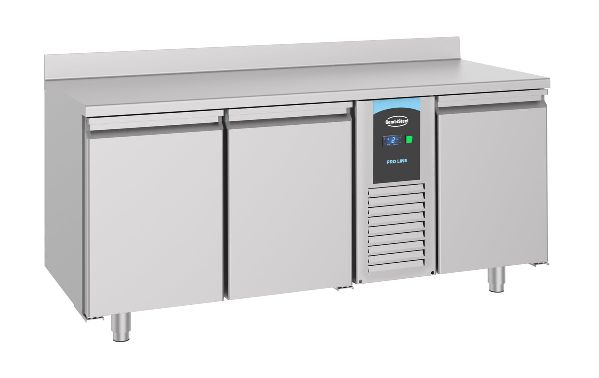 Combisteel Kühltisch Aufkantung 3 Türen Mono Block, Serie 700