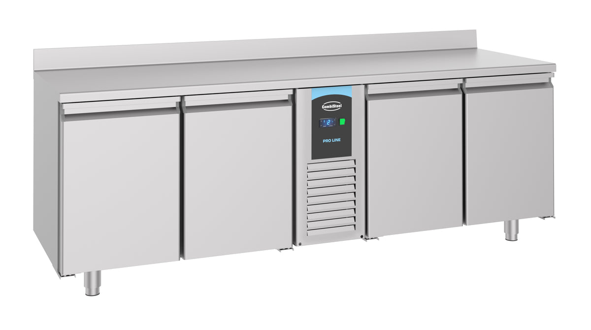 Combisteel Kühltisch Aufkantung 4 Türen Monoblock Energy Line, Serie 700