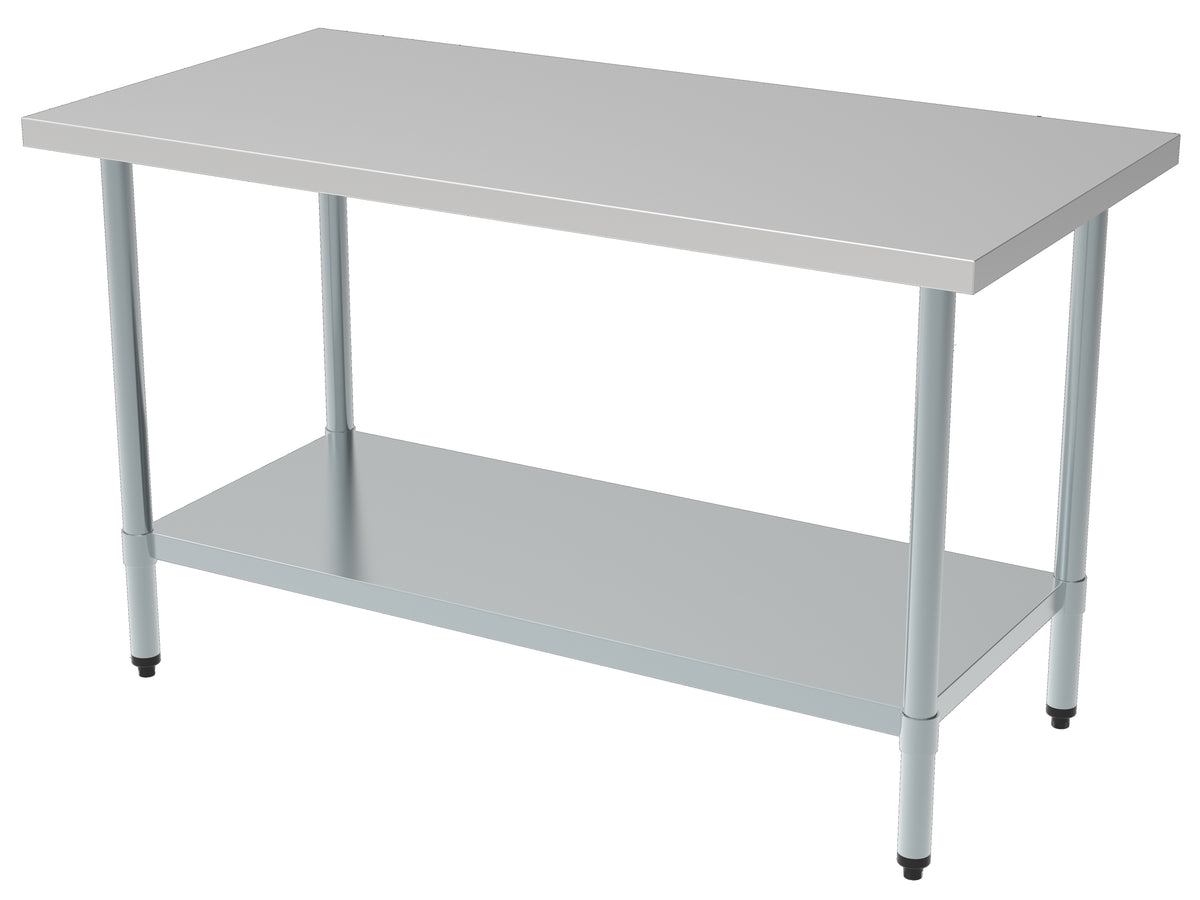 Combisteel Arbeitstisch Grundboden Demontabel 1400, Serie 700