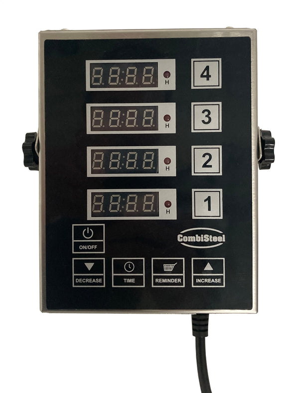 Combisteel Digitaler Küchentimer 4 Kanäle DKT-4