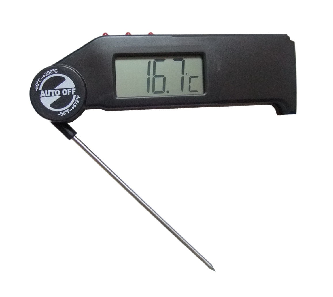 Combisteel Taschenthermometer mit Einklappbarer Sonde