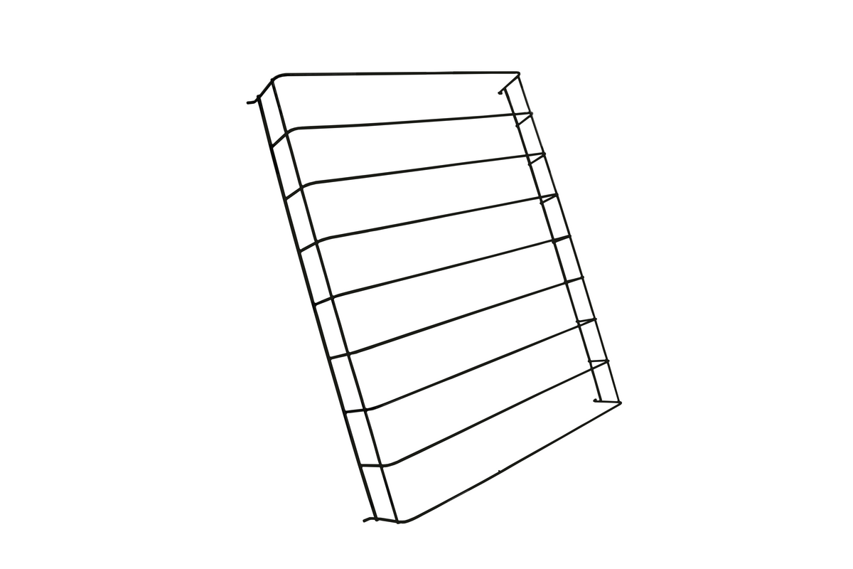Combisteel Drahtteiler für Flaschen Schwarz Links + Rechts 7526.0005-0010-0015-0020