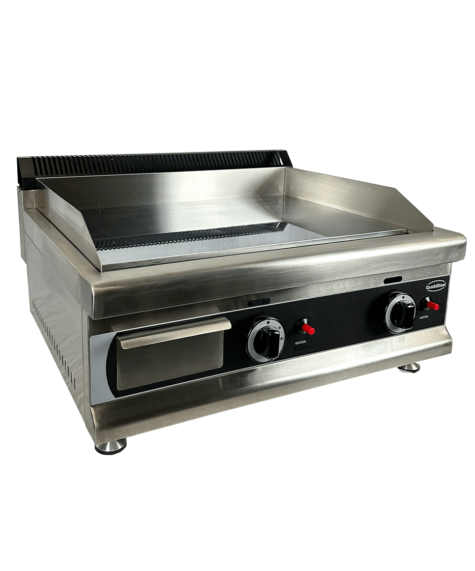 Combisteel Gas Grillplatte Chrom 800 Propan
