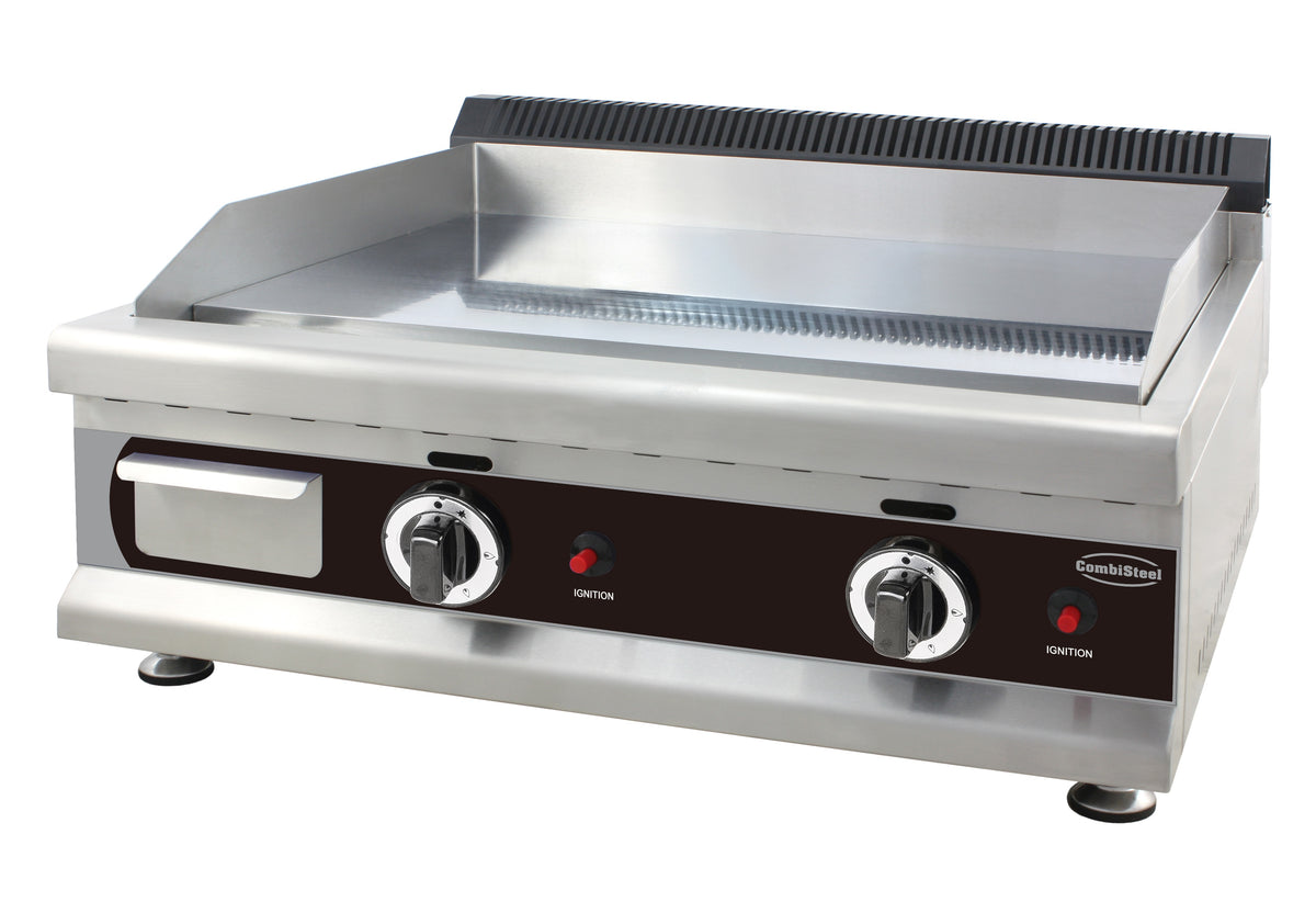 Combisteel Gas Grillplatte Chrom 800 Propan