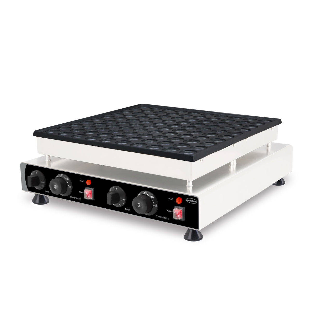 Combisteel Poffertjes Waffeleisen 100ST Ø4cm