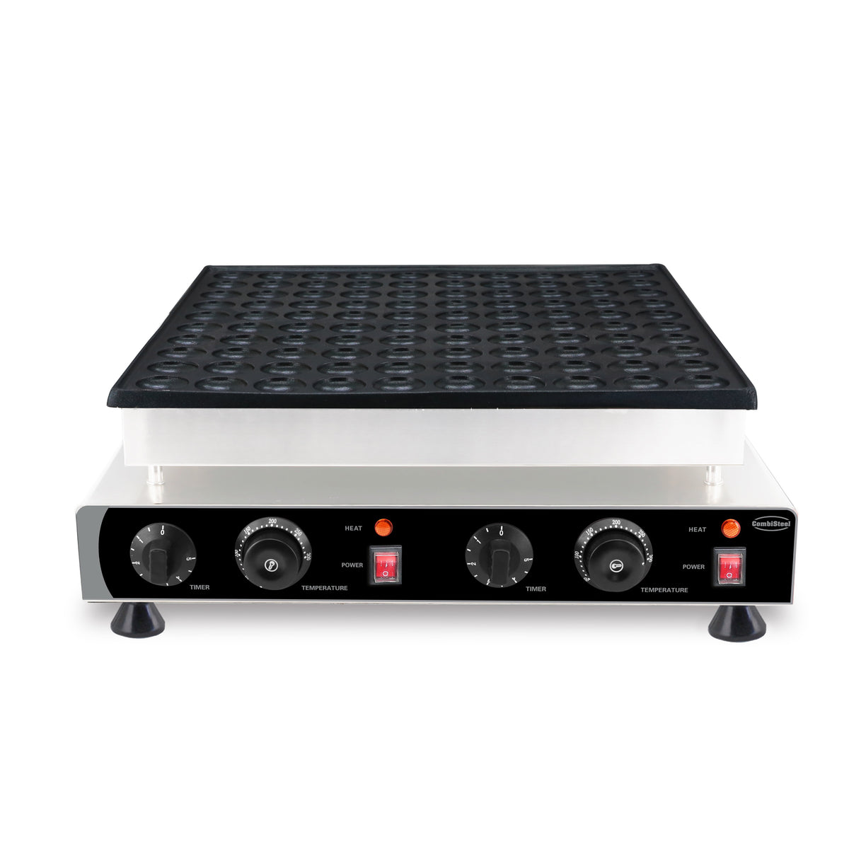 Combisteel Poffertjes Waffeleisen 100ST Ø4cm