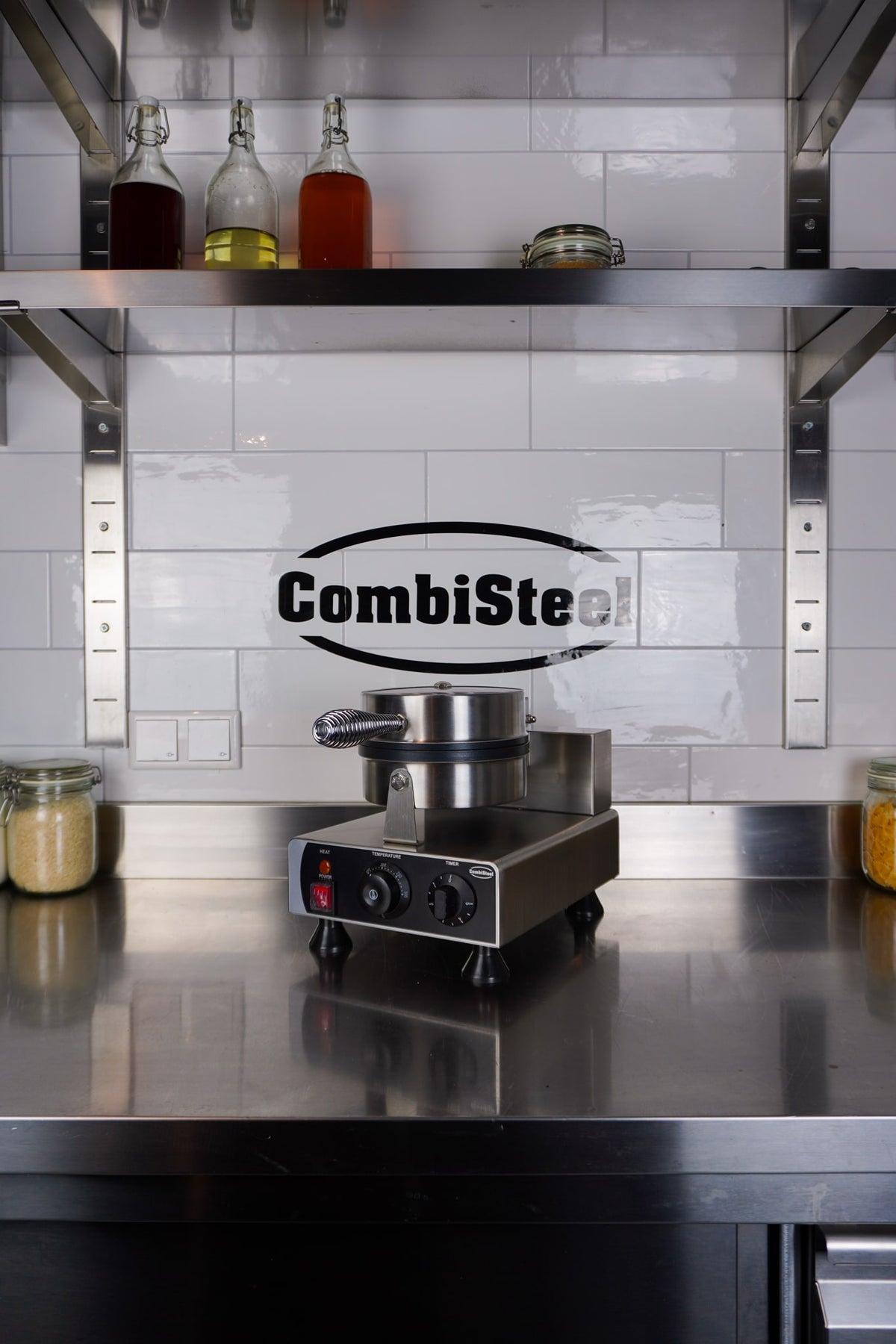 Combisteel Waffeleisen 4ST Herzform