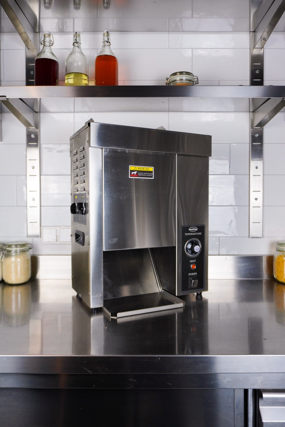 Combisteel Hamburgerbrötchen Toaster