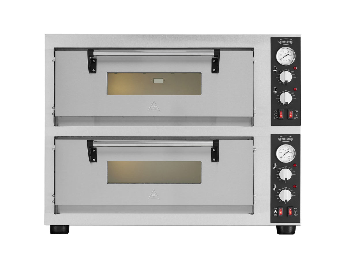Combisteel Elek. Pizzaöfen Doppelt 2 x 4, 810 x 880 x 720 mm