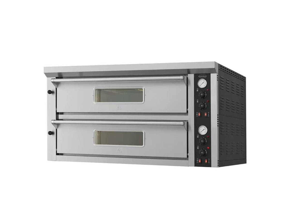 Combisteel Elek. Pizzaöfen Doppelt 2 x 6, 1370 x 880 x 765 mm