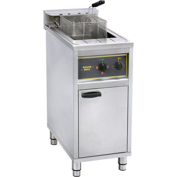 Stalgast ROLLER GRILL Standfritteuse mit einem Becken 16 L, 400x600x980 (BxTxH), 12 kW