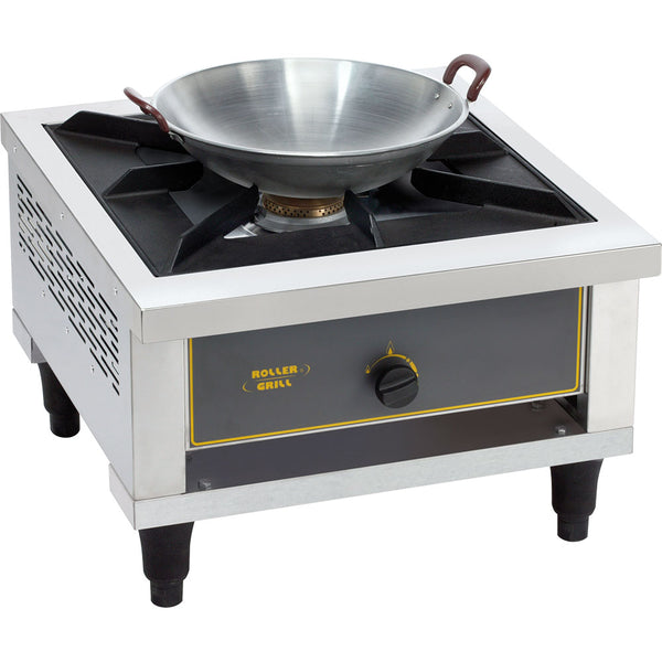 Stalgast ROLLER GRILL Gas-Hockerkocher, 14 kW, für Töpfe und WOK