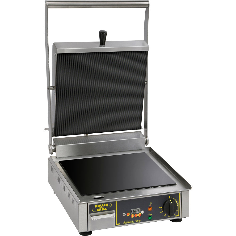 Stalgast ROLLER GRILL Glaskeramik-Kontaktgrill, 390x600x260 mm (BxTxH), 3 kW