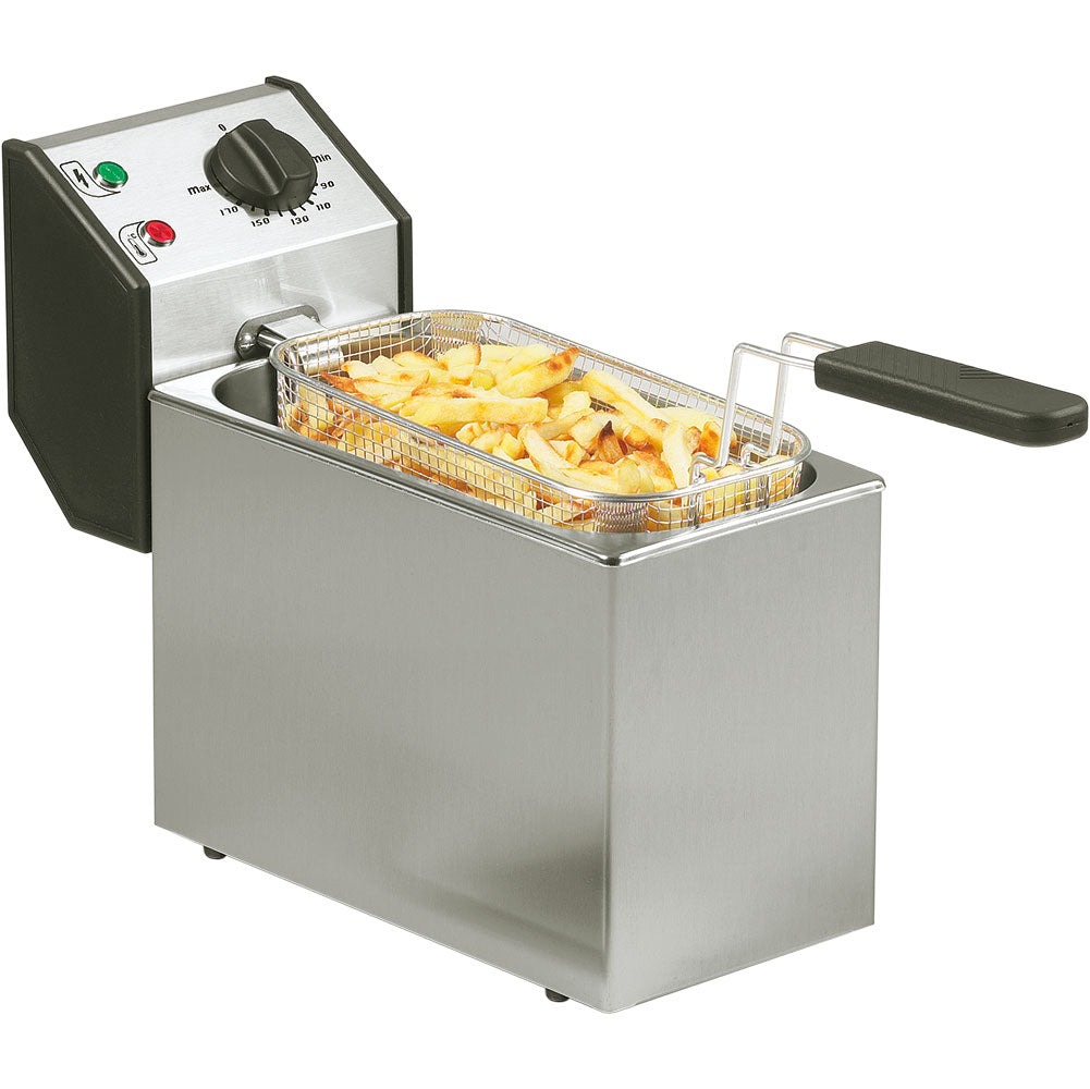 Stalgast ROLLER GRILL Fritteuse, 5 Liter