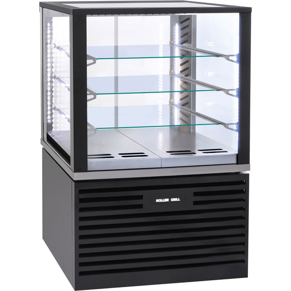 Stalgast ROLLER GRILL Präsentations-Kühltheke, doppelwandig, 800x750x1400 mm (BxTxH)